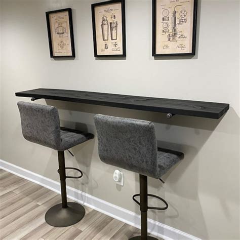 How To Build A Floating Bar Table at Amy Heyer blog