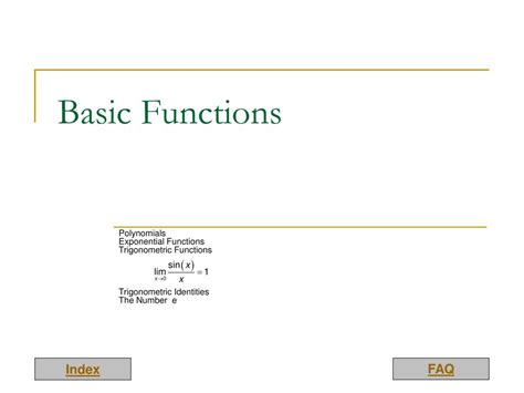Image result for Basic Function Example