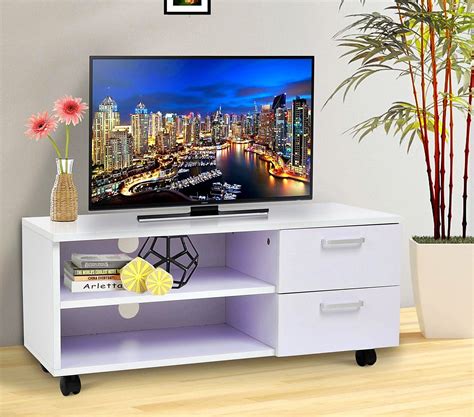 20 Best Rolling into Convenience: Choosing the Best Small Tv Stands ...