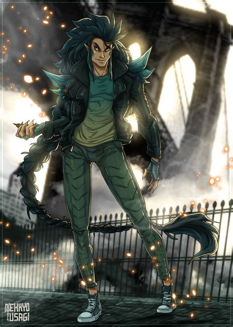 Nekkyo Usagi - Human / Gijinka Re-design - ZILLA [Godzilla 1998]