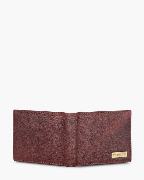 Buy Brown WILDHORN Textured Bi-Fold Wallet | AJIO