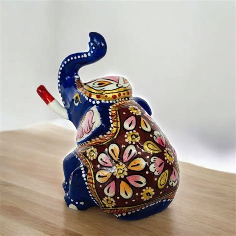 Appu Elephant Statue Symbol of Luck Prosperity Elephant Home & Office ...