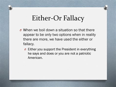 Image result for Either or Fallacy Examples Advertisement