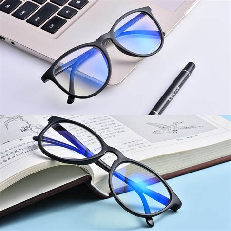 Safeyear Blue Light Blocking Glasses, Anti Glare Blue Light Glasses for ...