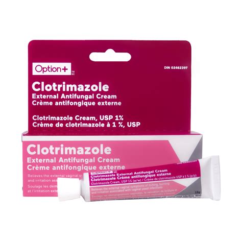 Option+ Clotrimazole External Antifungal Cream USP 1% | 15 g – White Cross E-Store