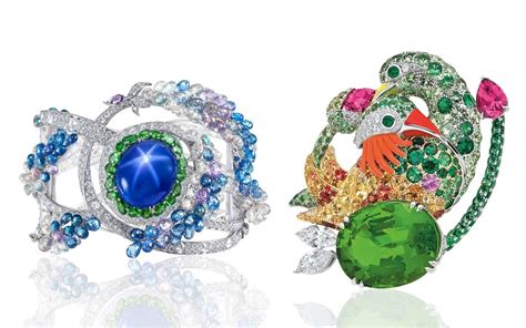 『珠宝』Anna Hu 推出高级珠宝新作：花朵与生灵 | iDaily Jewelry · 每日珠宝杂志