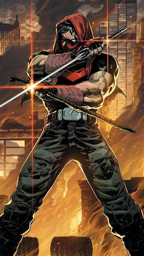 Red Hood, DC Comics, Anti Hero, Superhero, Comics, Crowbar HD Phone ...