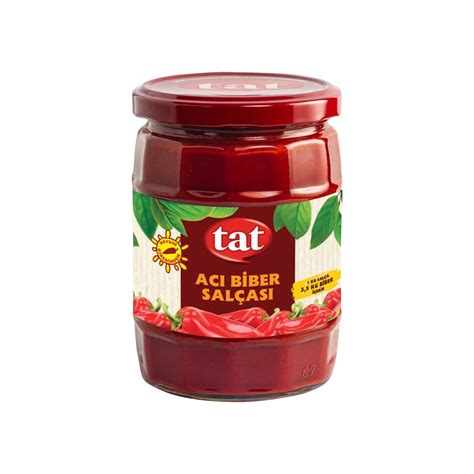 Tat Hot Pepper Paste Tat 550 gr (19.40oz) » Buy Online » Grand Bazaar ...