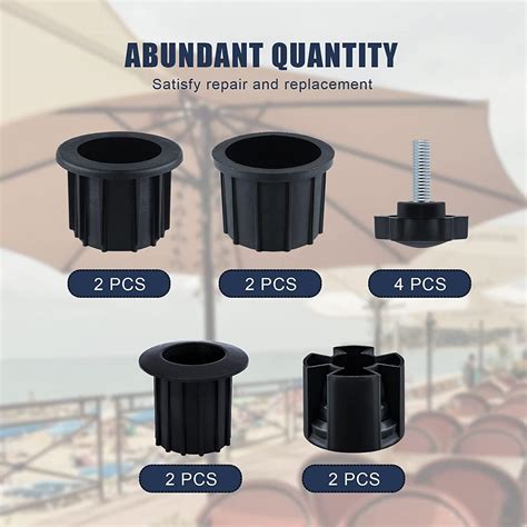 Buy TINSKY 12pcs Umbrella Stand Parts Replacement, Hole Ring Plug Cover ...