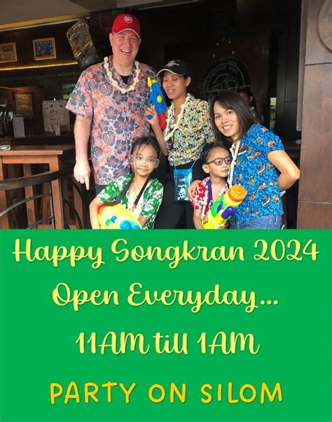 Songkran 2024 Water Festival, Roadhouse Barbecue Co., Ltd. 942/1 Rama ...