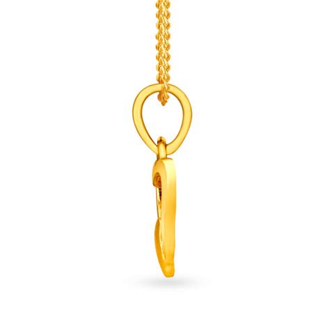 Ethereal Love Gold Pendant