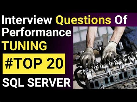 Image result for SQL Performance Tuning Interview Questions