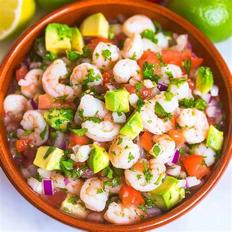 Easy Shrimp Ceviche Recipe - Fresh & Zesty Appetizer - Savoury Flavor