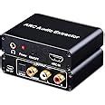 AMANKA HDMI ARC Adapter 192KHz Audio Extractor With Digital Optical ...