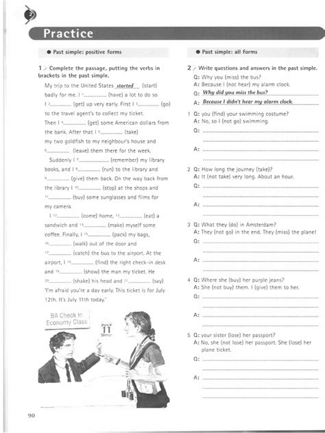 Past Simple Exercises | PDF