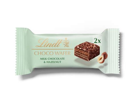 Lindtchoco Wafer Milk Chocolate And Hazelnut Treat Pack 30g Case ...