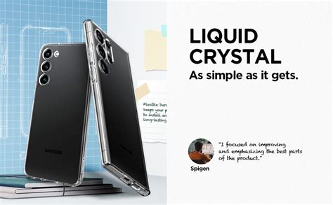 Spigen Liquid Crystal Back Cover Case Compatible with Galaxy S23 Ultra ...