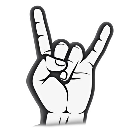 What's The Hand Sign For Rock On at Jeanette Pederson blog