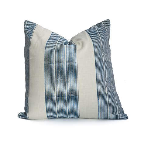 Cabana Navy Stripe Cushion Cover