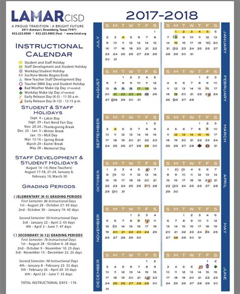 Lamar Cisd Calendar 2025 2026 - Web Page Calendar