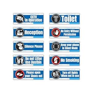 Office Communication Stickers Bundle Pack: Waterproof, Weatherproof ...