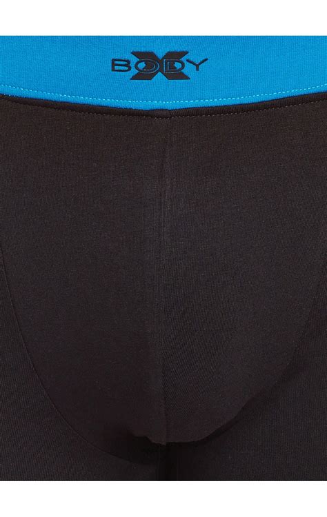 Buy BodyX Solid Trunks-BX07T-Black Online | Bodycare