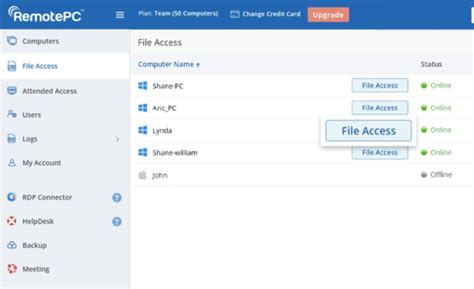 Remote Access Software Windows 的图像结果