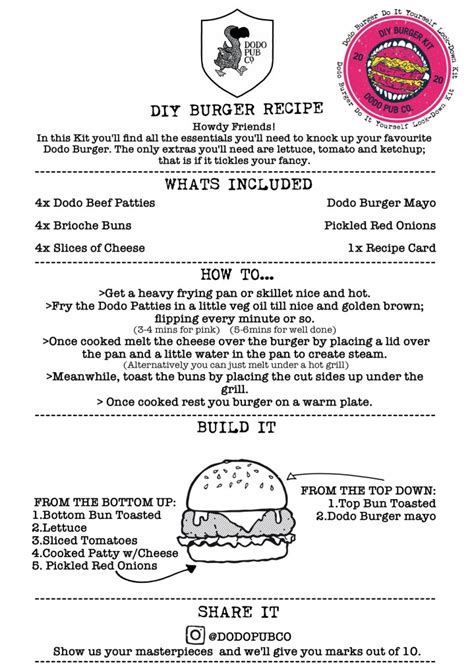 Stuff a Burger Instructions 的图像结果
