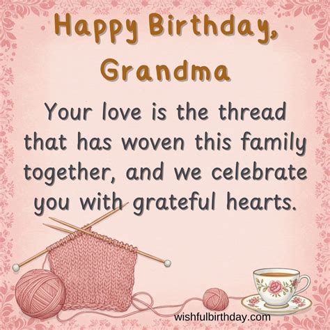 101 Heartfelt Happy Birthday Grandma Wishes and Images You’ll Love ...
