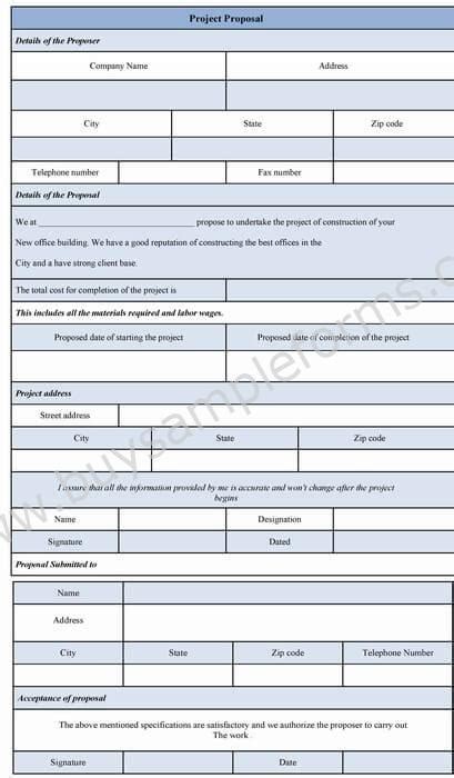 Project Proposal Form 的图像结果
