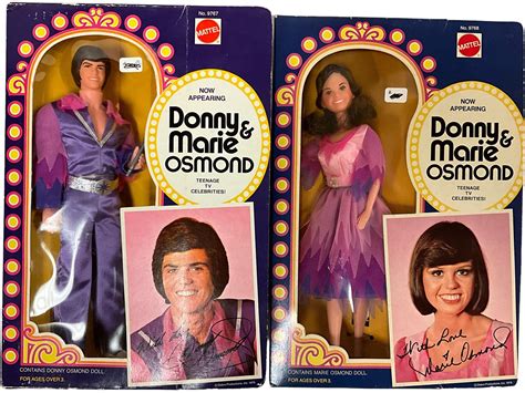 Lot - (2) Vintage 1976 Donnie (No. 9767) and Marie Osmond (No. 9768 ...
