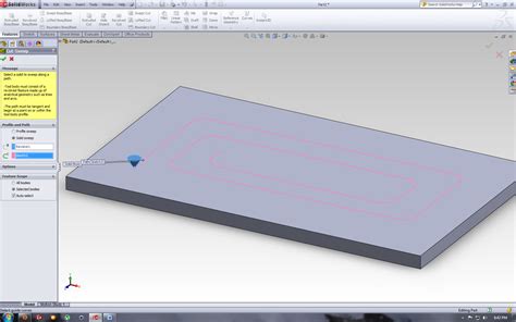 Image result for Swept SolidWorks