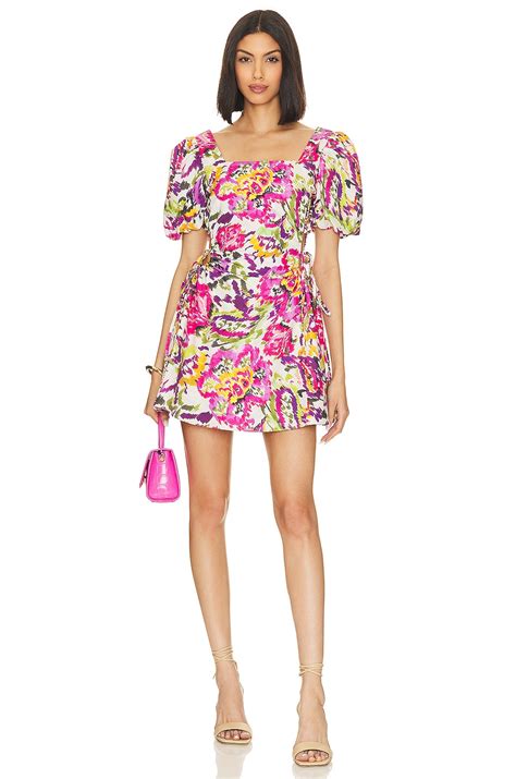 MISA Los Angeles Alec Dress in FLORA SPLASH | REVOLVE