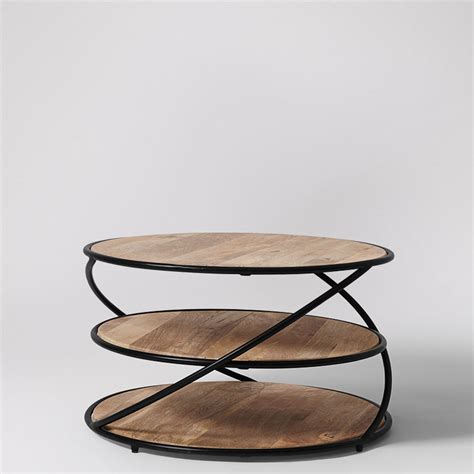 Takshaka Home | Premium Helixo Coffee Table | Solidwood Handcrafted