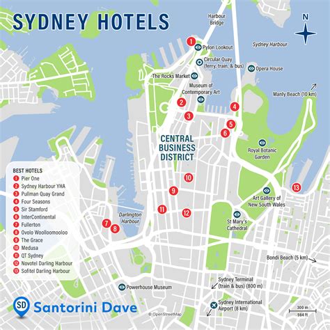 Sydney Neighborhood Map