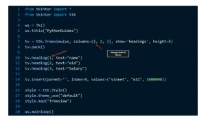 Image result for Python TreeView Tkinter Tree Move