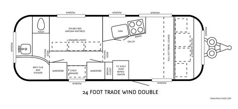 Airstream Floor Plans