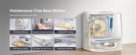 Amazon.com - NARWAL Flow Robot Vacuum and Mop Combo, FlowWash Real-Time Self-Cleaning Track Mop, 22,000 Pa Suction, Dual-Camera AI Obstacle Avoidance, Carpet