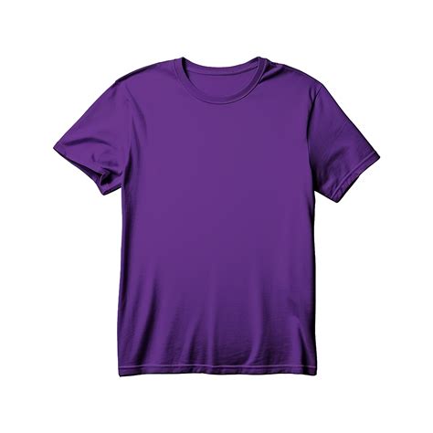 AI generated Purple tshirt isolated on transparent backgrou 35200491 PNG