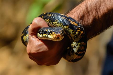 Image result for Someone Catching a Python