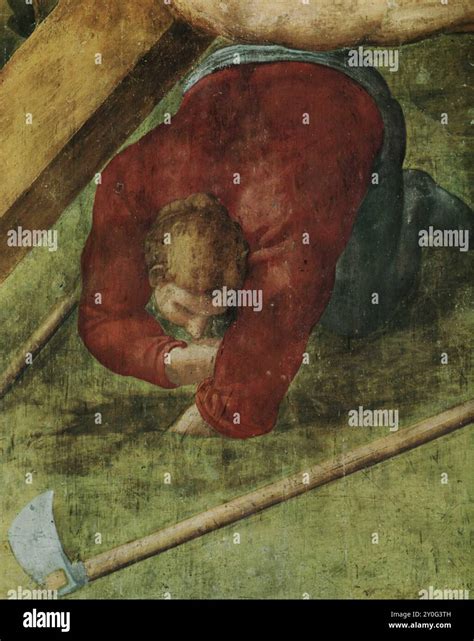 The Crucifixion of Saint Peter is a fresco painting by the Italian ...