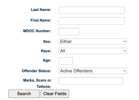 Michigan Inmate Search - MI DOC Offender Lookup