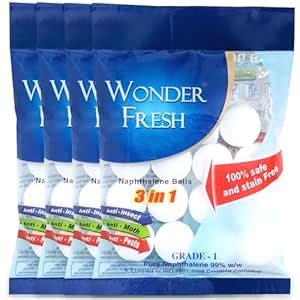 Wonder Fresh Naphthalene Balls | Phenyl Goli | Mothballs for Home ...