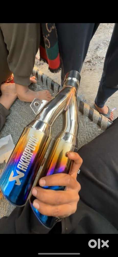 akrapovic exhaust double barrel - Spare Parts - 1793474054