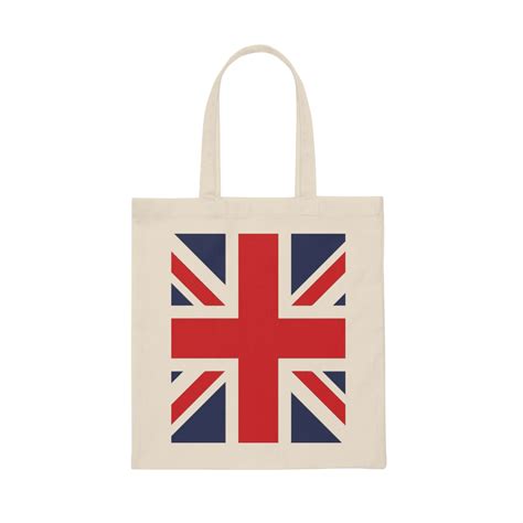 British Flag Canvas Tote Bag - British Food Depot