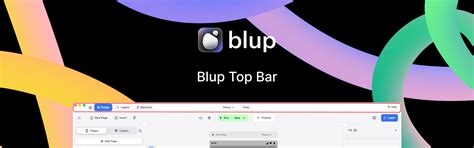 Blup Top Bar | Docs
