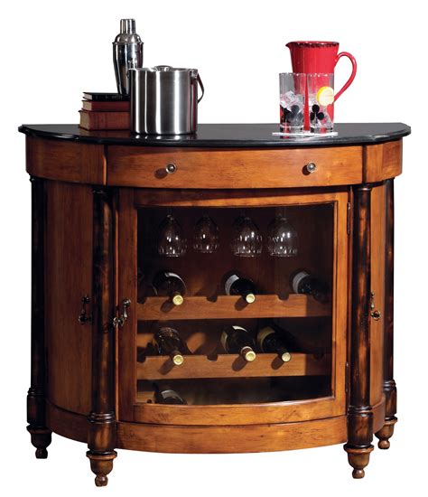 Howard Miller Merlot Valley Wine and Spirits Cabinet at 1-800-4Clocks.com