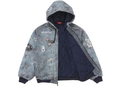 Hjr Trompe L'Oeil Hooded Work Jacket Blue – Kicks Machine