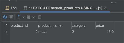 DbVisualizer SQL Statements 的图像结果