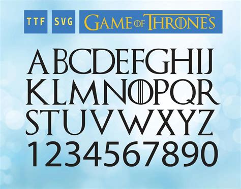 Game Of Thrones Font Free - Dafont Free